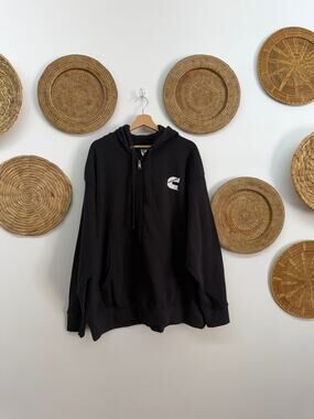 Cummins Black Zip Up Sweatshirt Mens 3X